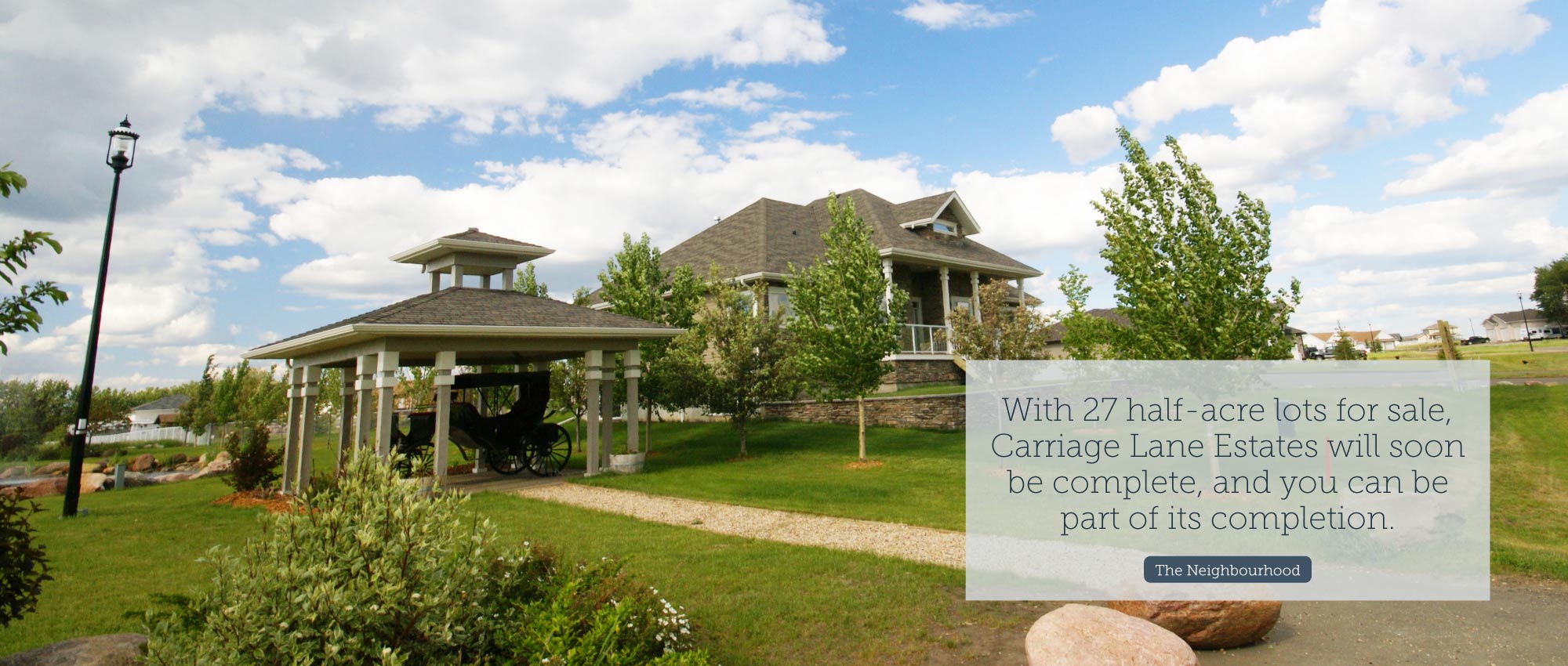 Carriage Lane Estates County of Grande Prairie, AB